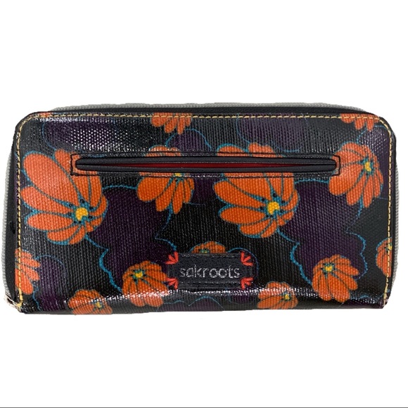 Sakroots Handbags - Sakroots || Poppy Floral Zippered Wallet